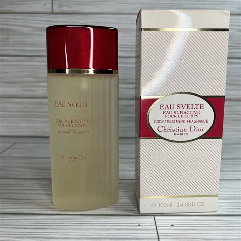 dior eau svelte körperspray 100ml|Eau Svelte Perfume Body Fragrance by Christian Dior.